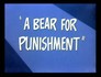 Cover for A Bear for Punishment